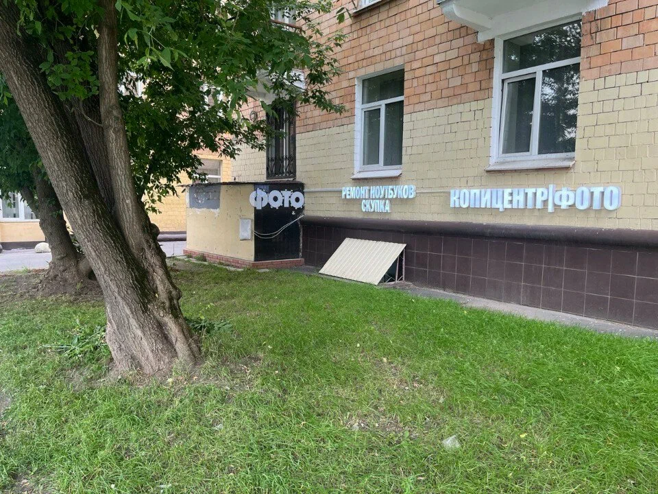 Copy-Store — вход в копицентр на ул. Первомайская, 7